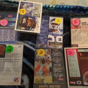SPORTS TRADING CARDS FOR BASEBALL AND BASKETBALL